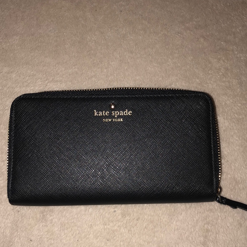 Kate Spade black wallet